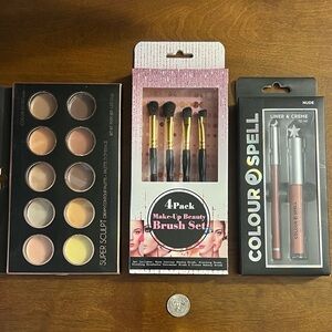 Makeup Set with Brushes